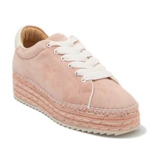 Joie Dabna suede platform espadrille sneaker NWOB
